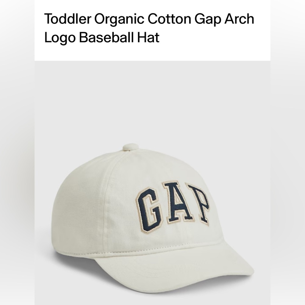 GAP White Kids' Cap